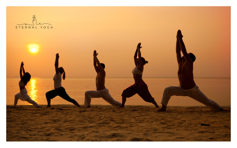 photo showing a yoga pose to start yoga journey