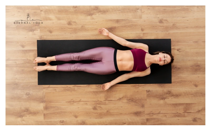 corpse pose yoga relaxation