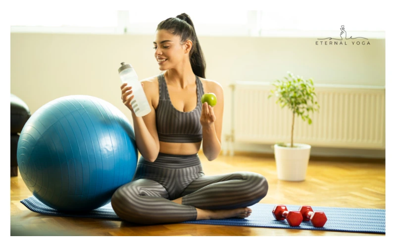 Diet strategy for 15-minute yoga routine