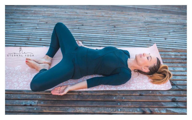 Reclining Bound Angle Pose