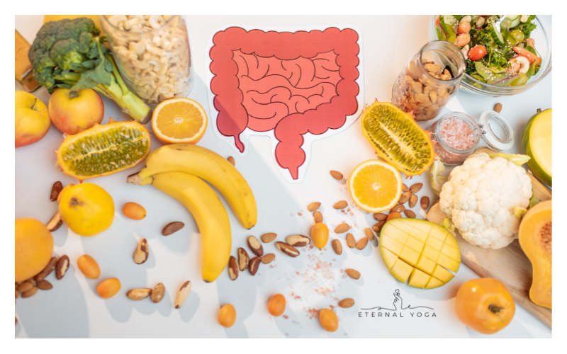 Yoga for gut health food choice